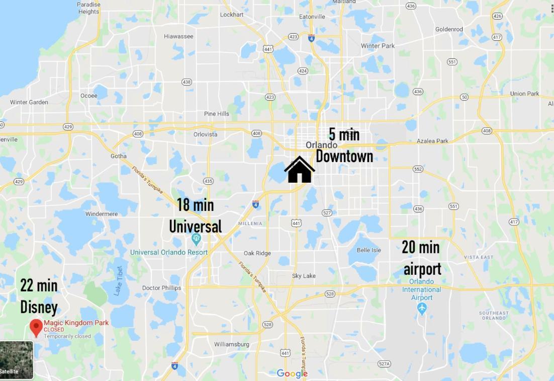 Spacious Lakefront House With Pool, Hottub, & Boating Orlando Eksteriør bilde