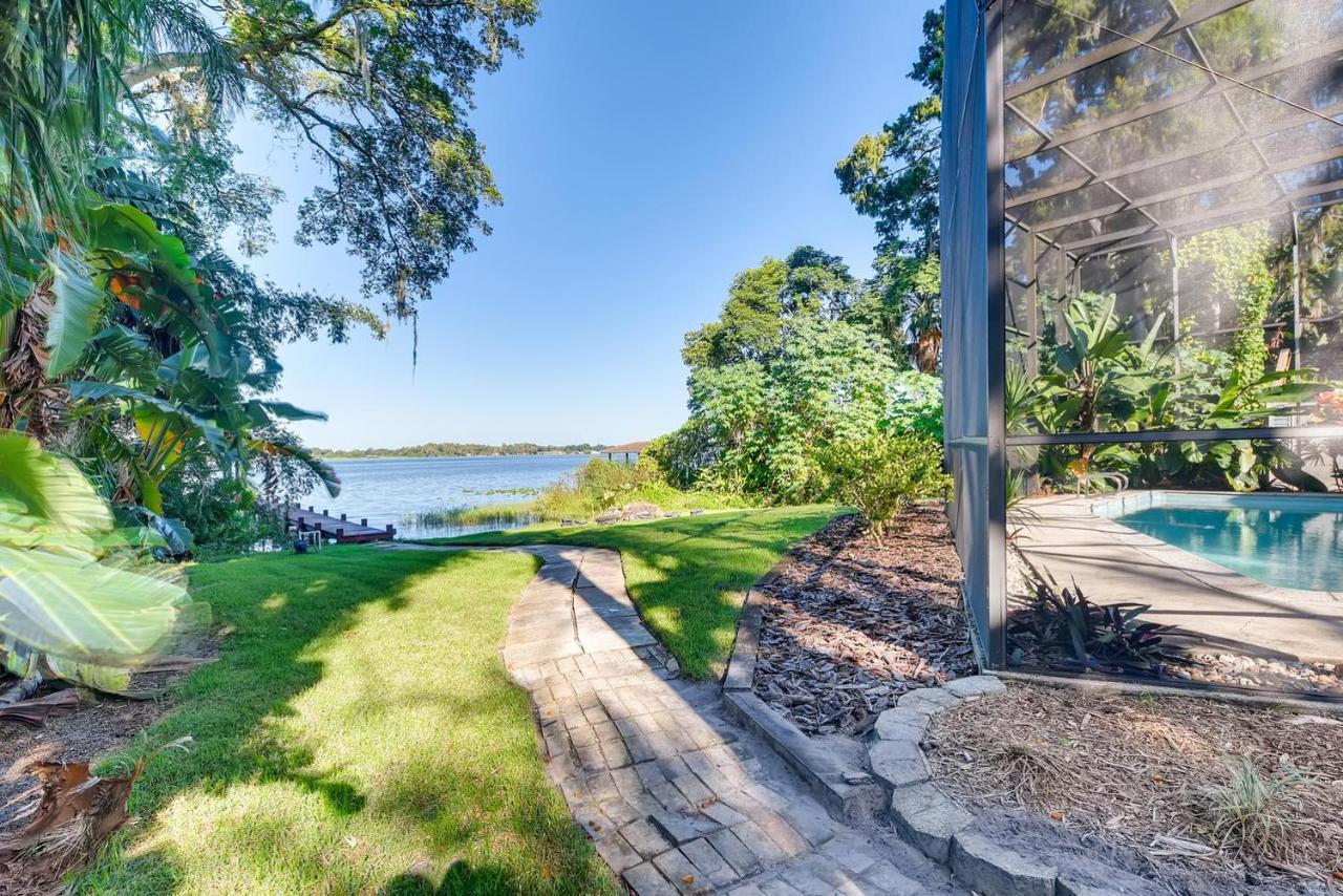 Spacious Lakefront House With Pool, Hottub, & Boating Orlando Eksteriør bilde