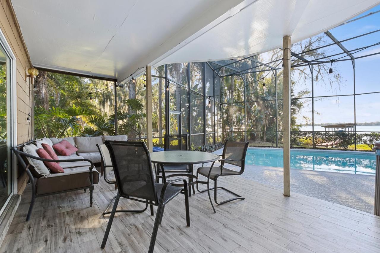 Spacious Lakefront House With Pool, Hottub, & Boating Orlando Eksteriør bilde