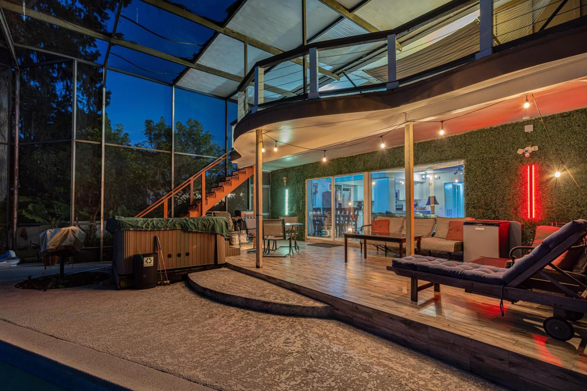 Spacious Lakefront House With Pool, Hottub, & Boating Orlando Eksteriør bilde
